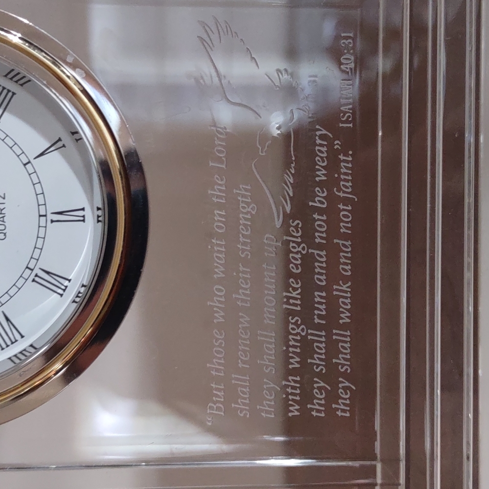 Crystal clock - Picture 3 of 6